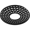 Ekena Millwork Fink Architectural Grade PVC Pierced Ceiling Medallion, Black, 26"OD x 9 1/2"ID x 3/4"P CMPP26FFSBL